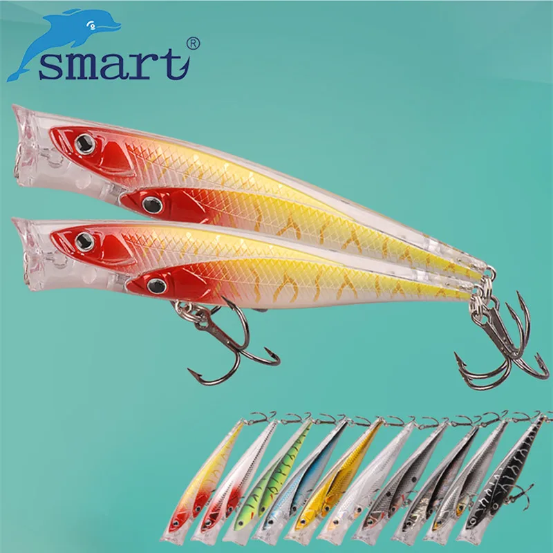 Наживка SMART Popper приманки для рыбной ловли 100 мм 13 5 г верхняя наживка воды