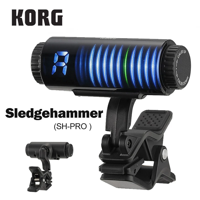 Гитарный тюнер Korg SHPRO Sledgehammer Pro с креплением высоковидимый визуальный