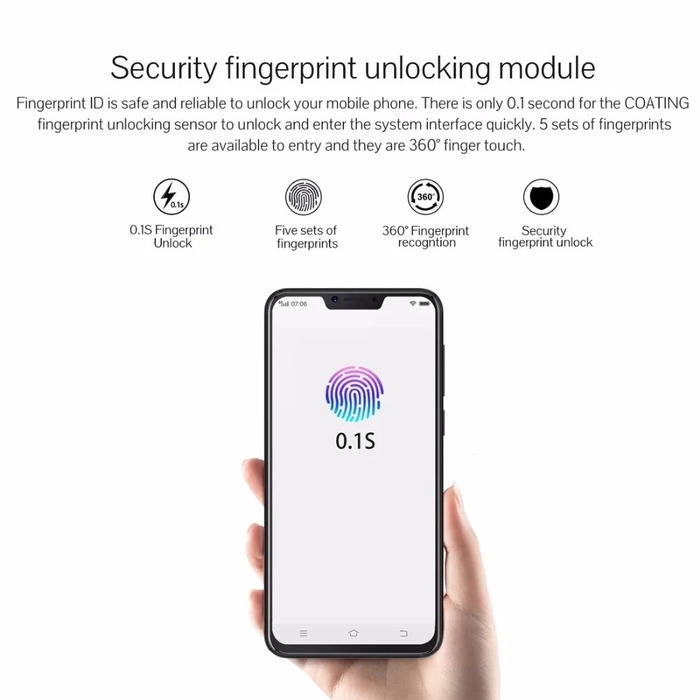 Cubot P20 6 18 'ཏ:9 Notch Экран 4 ГБ 64 MT6750T 8 ядерный Смартфон Android 0 4000 мАч 2246*1080 20MP + 2.0MP г