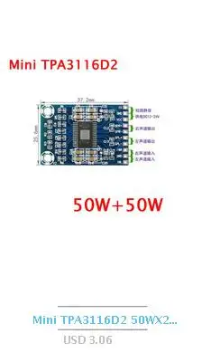 Bluetooth аудио модуль цифровой усилитель мощности доска 10 Вт+ 10 Вт двухканальный усилитель для 12 в 24 В Автомобильное массажное кресло