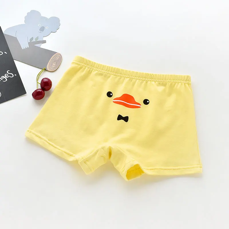 5 шт./партия новые милые хлопковые трусики для девочек нижнее белье с принтом