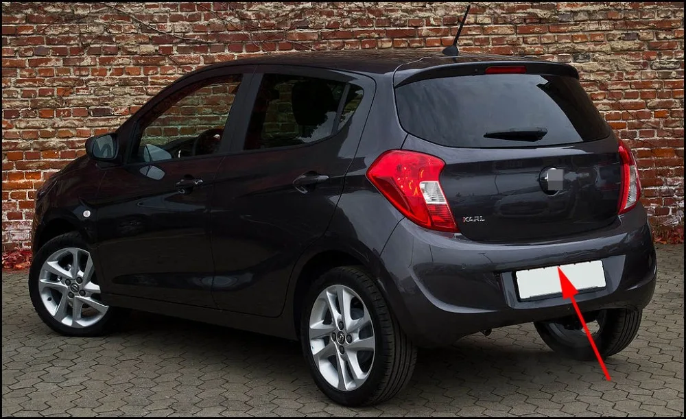 AUTONET HD ночного видения резервная камера заднего вида для Opel Karl Vauxhall Viva~ NTSC для настройки/CCD/RCA стандарт
