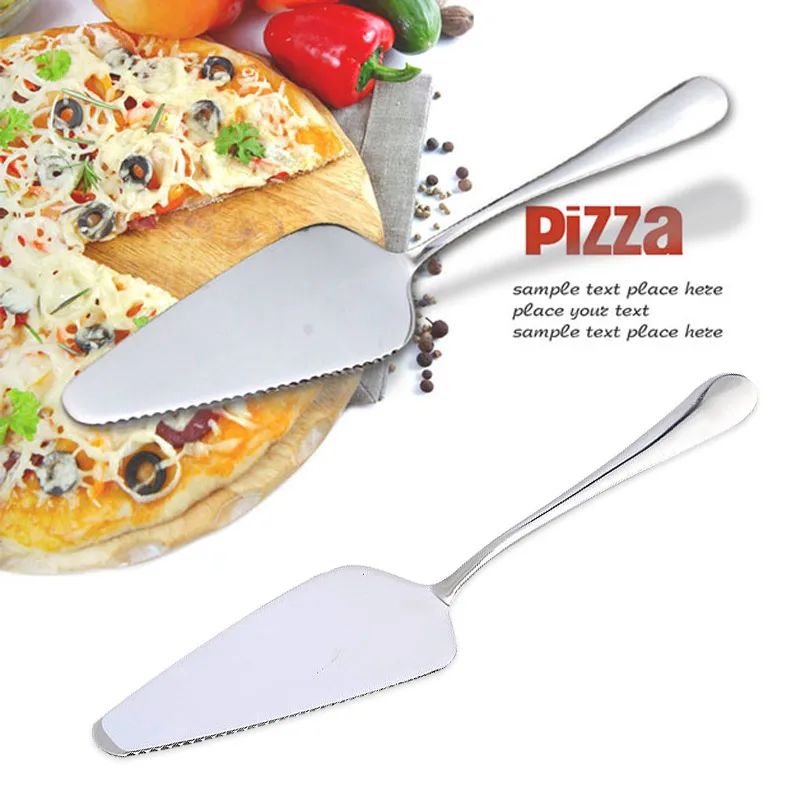 Торт Лопата пицца Совок сыр устройство передачи Нержавеющая сталь для выпечки