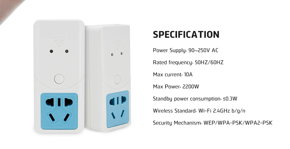 ITEAD Sonoff S22 Wifi Беспроводная розетка для датчика температуры и влажности беспроводной пульт дистанционного управления таймером штекер через приложение для телефона