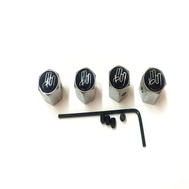 4 шт./лот автомобильный Стайлинг знак жеста ступица колеса украшение модификация