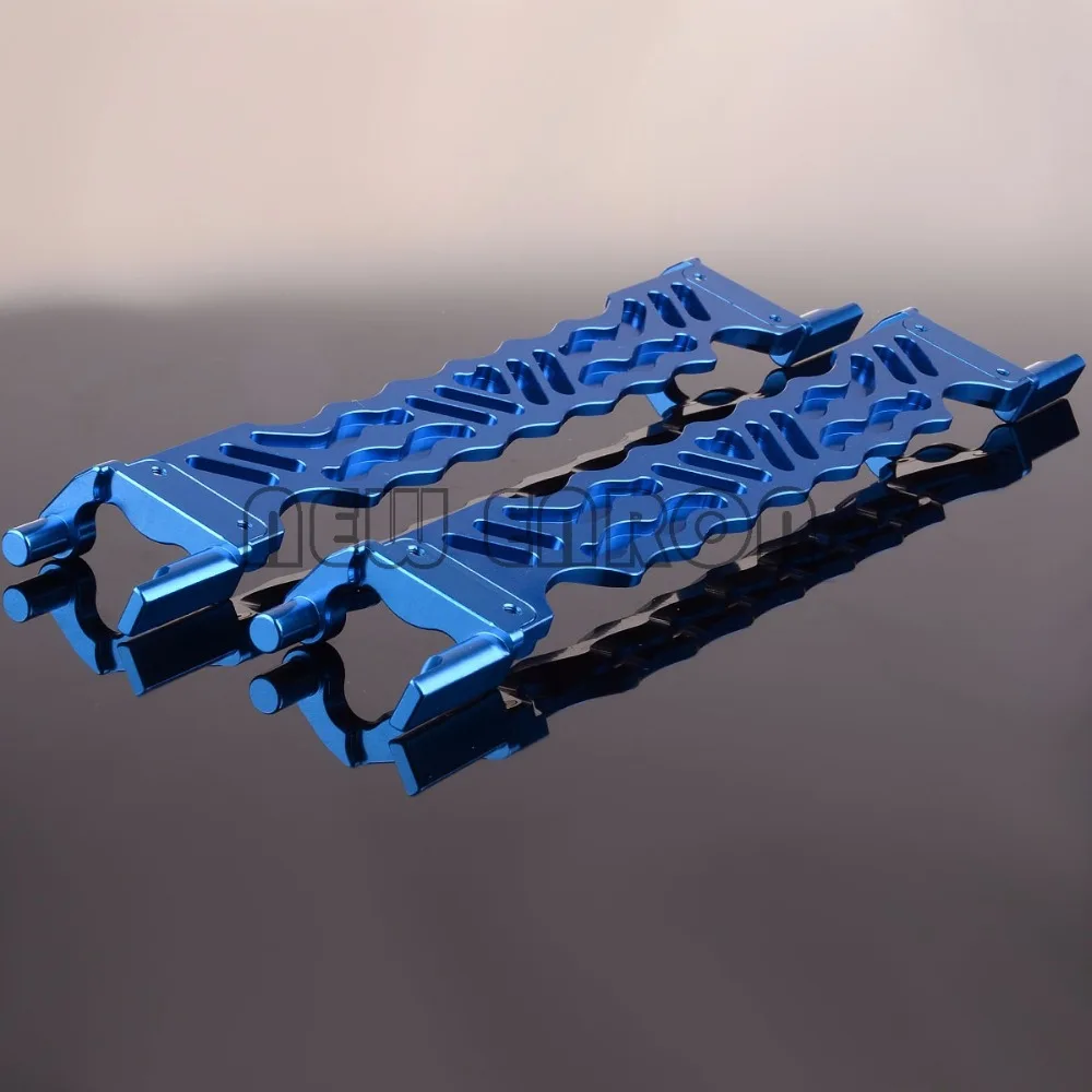 Новый ENRON 1:5 алюминиевый аккумулятор держатель темно синий для RC 1/5 Traxxas X Maxx 77076