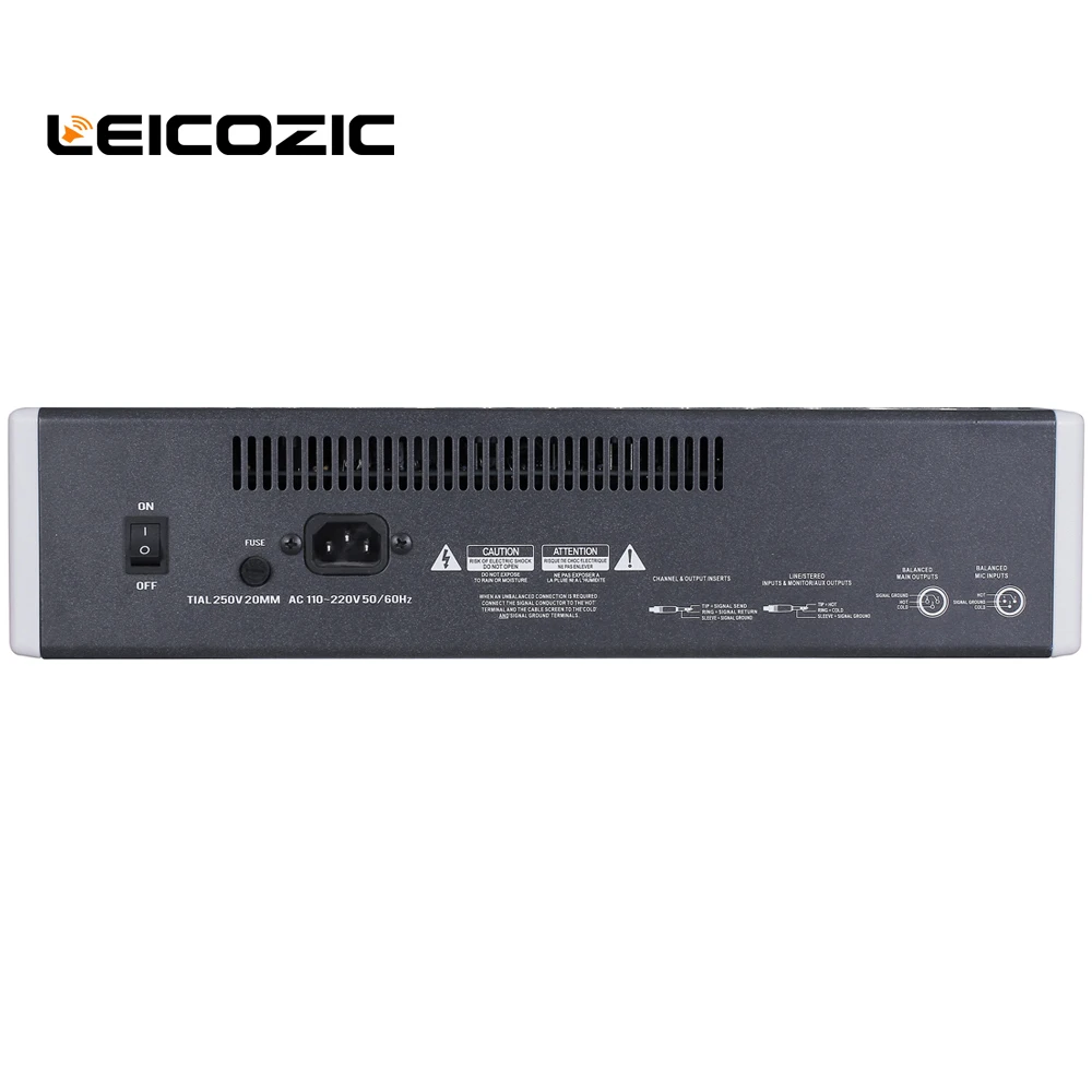Миксер Leicozic HM10 6-канальная аудиоконсоль Для диджеев для звука процессор эффектов