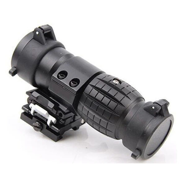 Тактический Охота Прицел Быстрого Разделения 3X Magnifier С Флип В Сторону Крепления