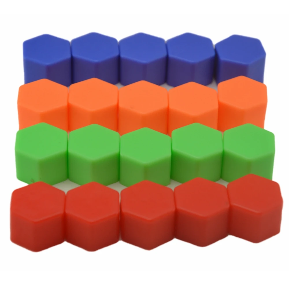 Авто-Стайлинг 20 штук силикагель колесные гайки защитные чехлы с болт Кепки s