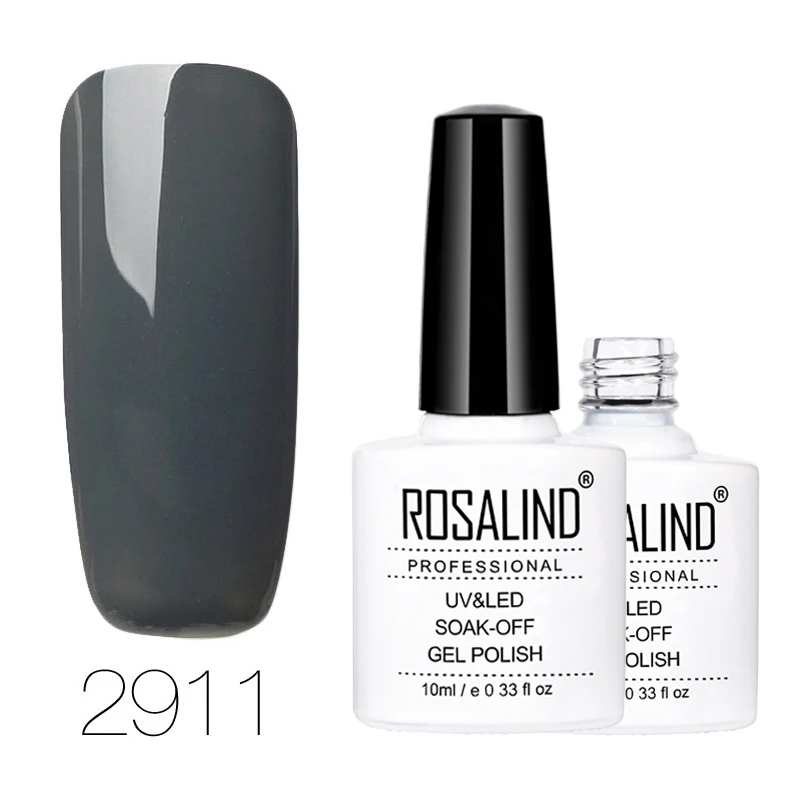 2911 ROSALIND, 10 мл, 68 цветов, серия, Гель-лак для ногтей, Гель-лак для ногтей, гель-краска, замачиваемый, Vernis, полуперманентный, УФ-гель для ногтей - Цвет: 2911
