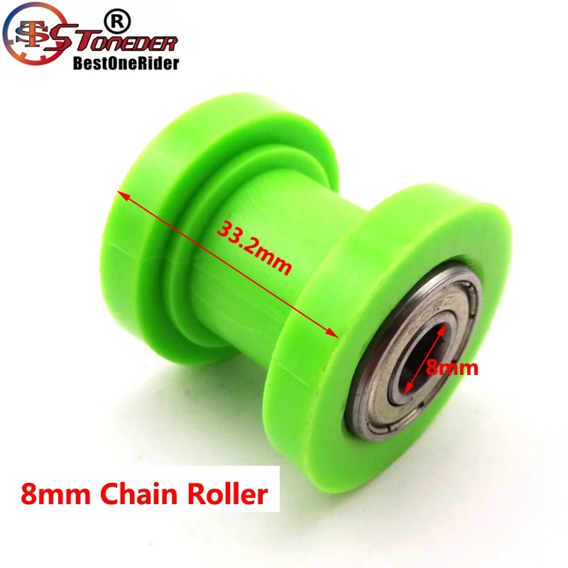 Натяжной ролик для мотоцикла квадроцикла 8 мм|Звездочка цепи| |