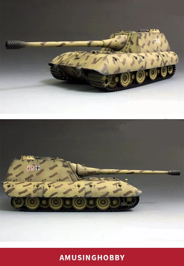 1/35 Второй мировой войны Пособия по немецкому языку E-100 нападение пистолет 35a017