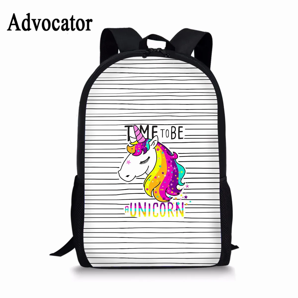 

Advocator Fashion Cute Unicorn Backpacks for teenageer girls Cartoon Kawaii Bagpacks Women Girls School Bags Backpack Mochila