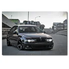 Автомобильная картина BMW E39 M5, супер Автомобильная стена, искусство на холсте, картины в рамке для декора комнаты