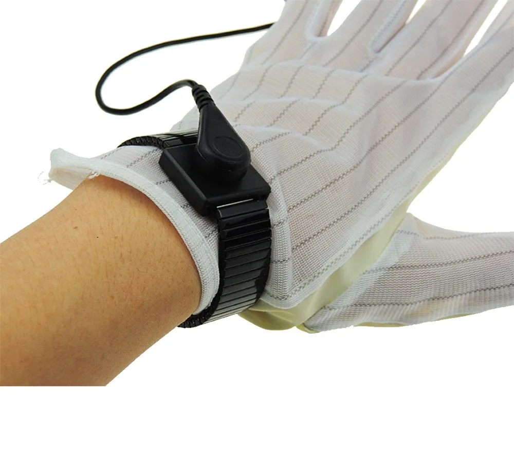 15 комплектов ОУР металлический браслет заземление с заземлением склеивание