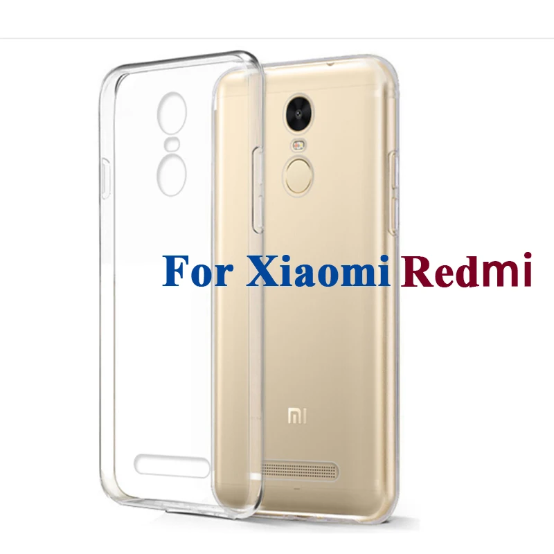 Для Xiaomi Redmi 1 2 3 4A 4 3X 4X Pro Prime Note 4x prime pro 32 ГБ/64 Гб 5 plus 5A Мягкий ТПУ защитный прозрачный