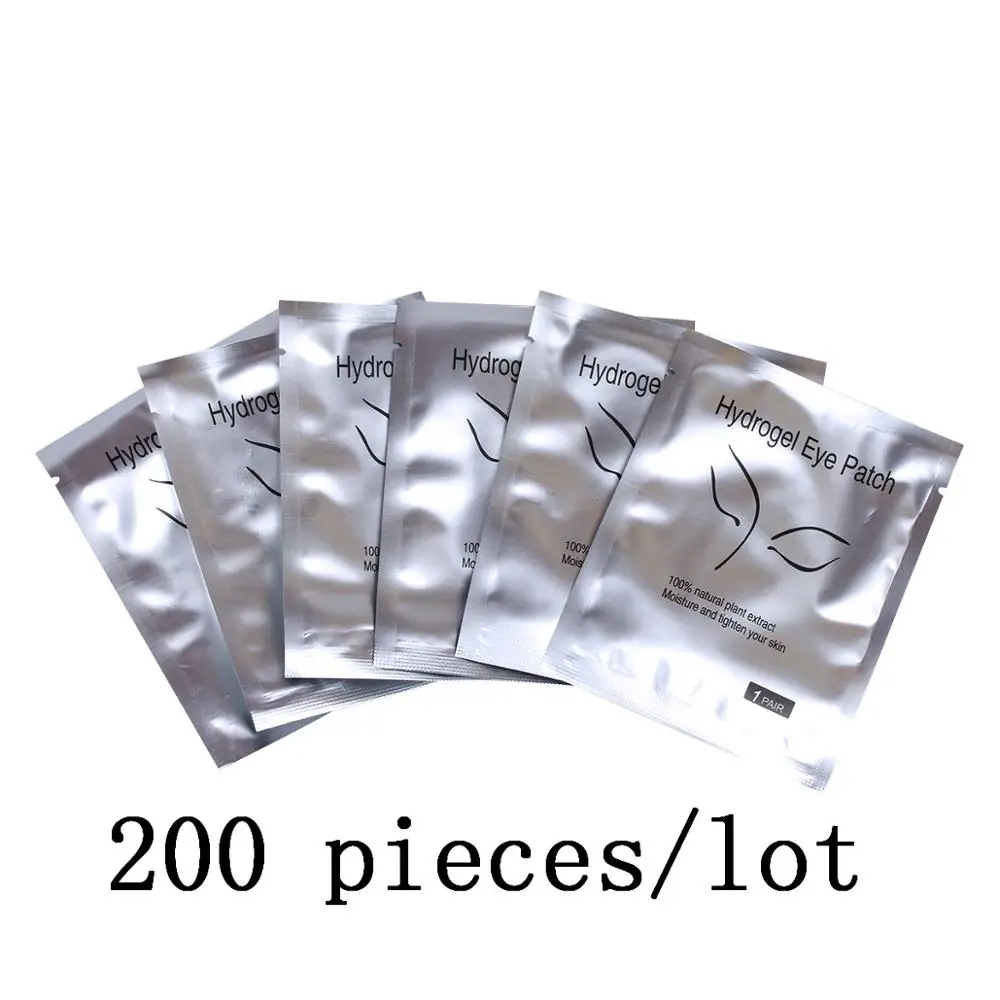 200Fox 50/100/400 ресницы колодки бумажные накладки для наращивания ресниц Привитые ресниц под ресницы патчи накладных ресниц для ресниц - Цвет: 200Fox