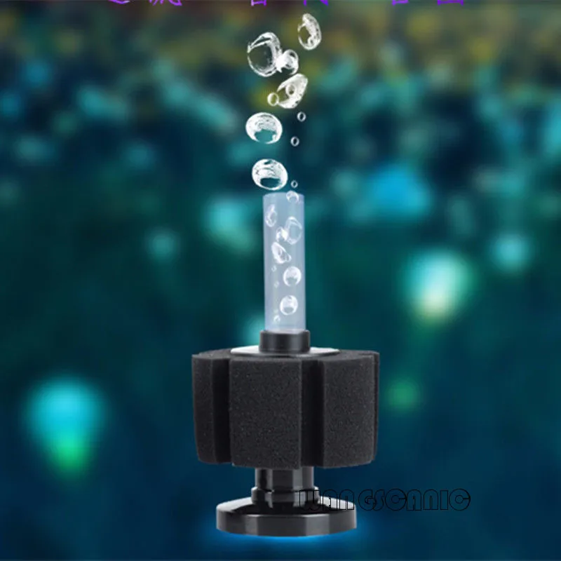 Аквариум Fish Tank пенный губчатый фильтр Биохимический кислород Фрай воздушный насос фильтрации водных домашних животных поставки