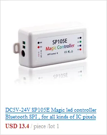 10~ 100 шт. WS2812B светодиодный индивидуально адресуемый WS2812 IC RGB белый/черный 2812b светодиодный радиатор(10 мм* 3 мм) 5050 SMD RGB встроенный