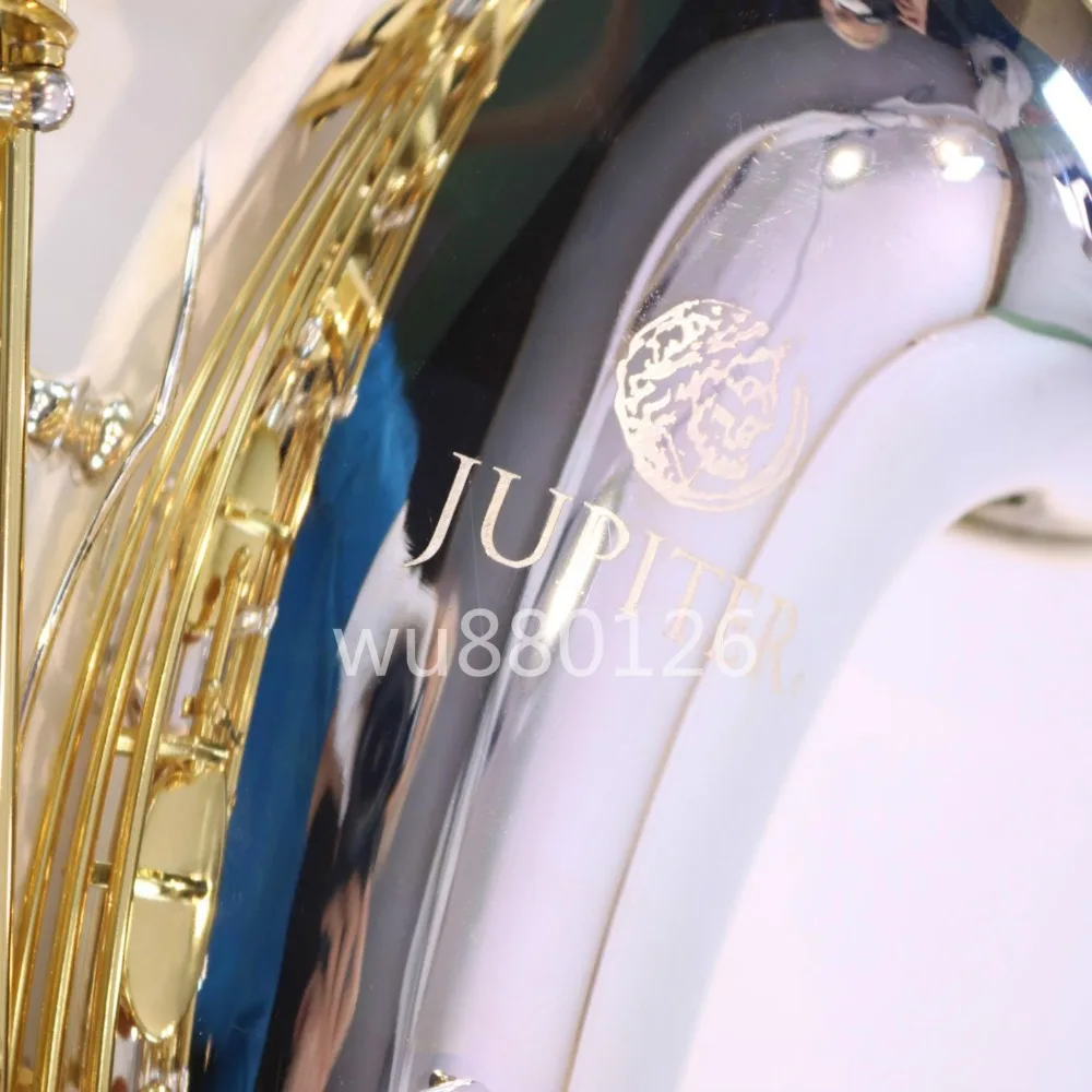 Jupiter JTS 1100SG бренд Bb Tenor саксофон латунь посеребренный корпус золотой лак ключ B