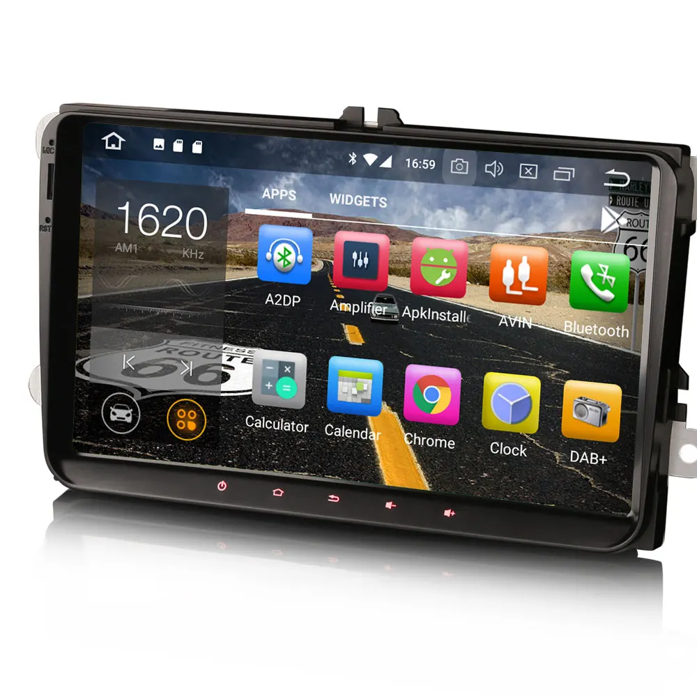 9 &quotAndroid 0 пирог OS автомобильный мультимидийный Навигатор Радио для Skoda Octavia 2004 2013