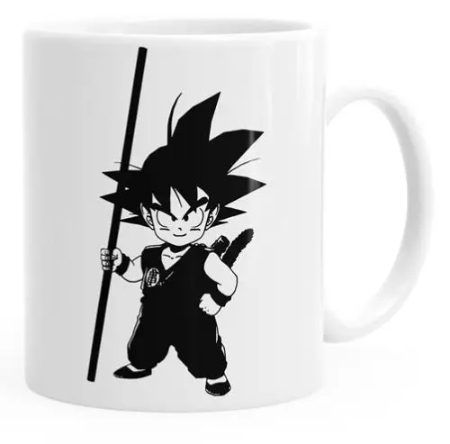 Детская кружка Сон Гоку Super Saiyajin Dragonball Z чашка для чая и кофе подарок друзей | Дом