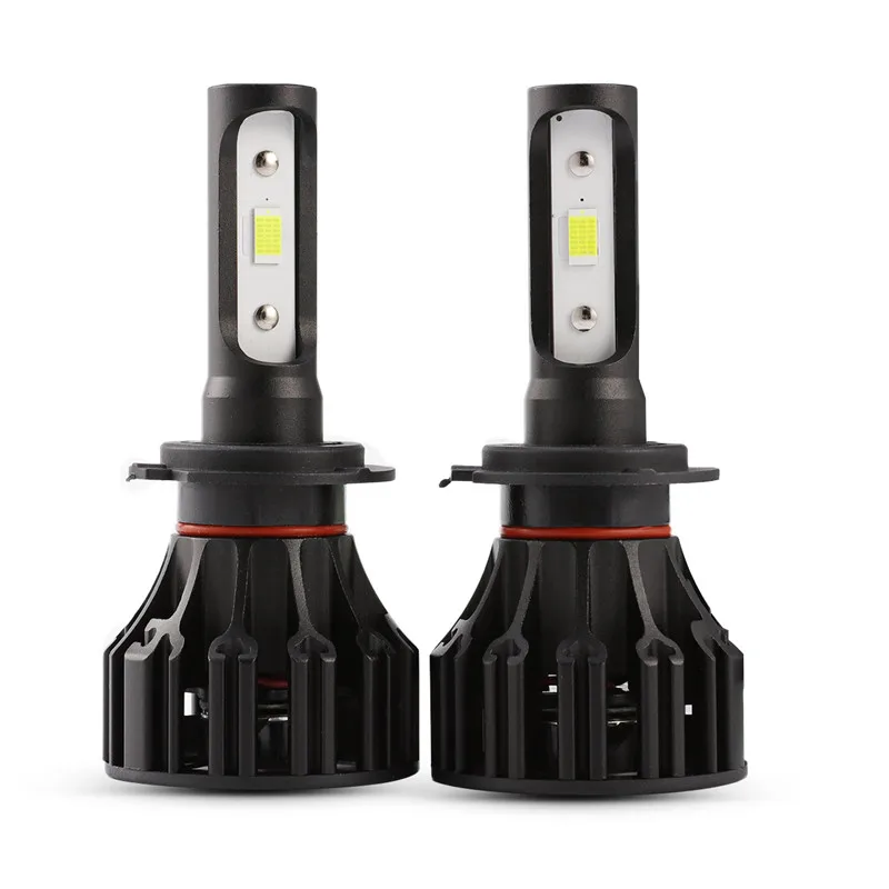 Светодиодный фонарь Oslamp T5 h7 COB светодиодный 8000лм 72 Вт 6500 к автомобильная передняя