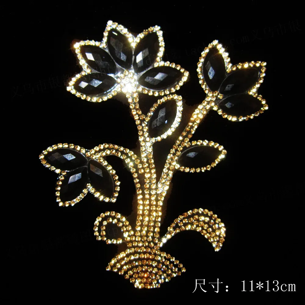 2 шт./лот железные кристаллы со стразами термоклейкие Переводные мотивы горячей