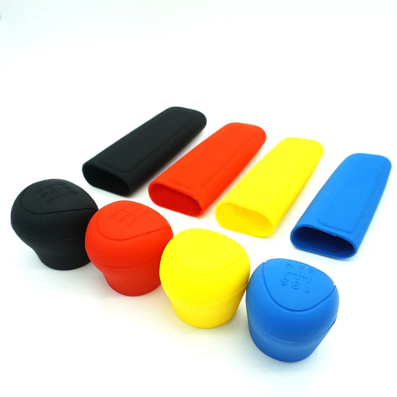 Универсальный чехол для ручного тормоза автомобиля Шестерни Head рукоятка рычага