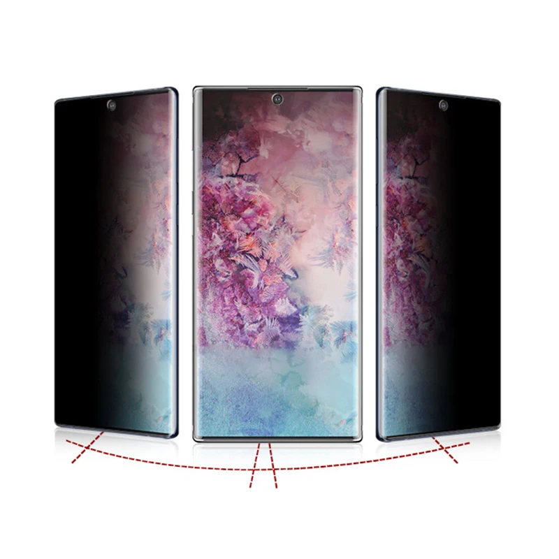 Ultra-thin Front Full Cover Privacy Soft Hydrogel Film For Samsung Galaxy Note 10 10+ Anti-Peeping Screen Protector | Мобильные