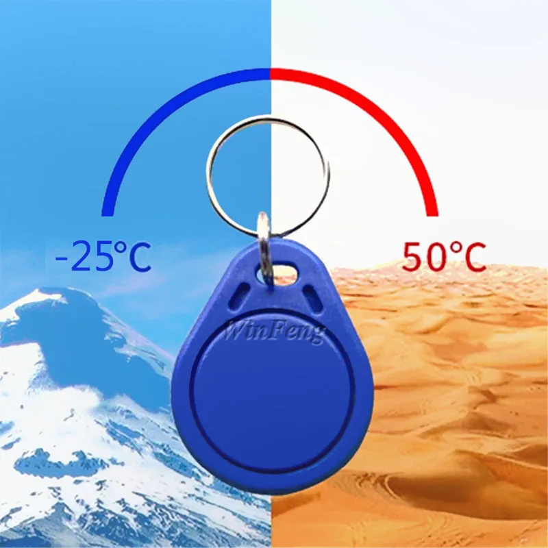 1 шт. EM4305 RFID копировальная бирка записываемая перезапись ABS T5577 чип Близость 125 кГц