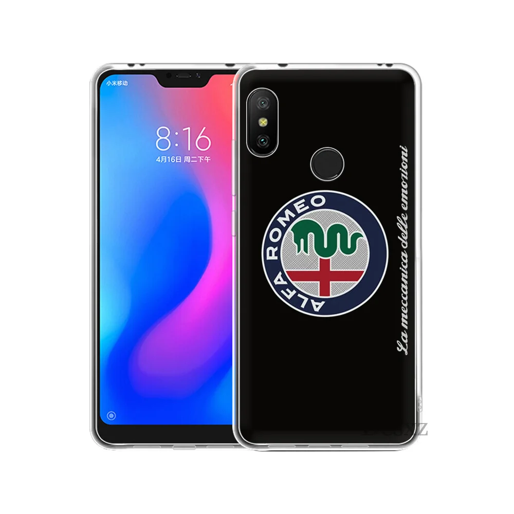 Desxz сотовый телефон, Жесткий Чехол Alfa Romeo Логотип для Xiaomi mi 5 5S на возраст 6, 8, 9, A1 A2 5X 6X mi x 2 S F1 Lite SE чехол - Цвет: H3