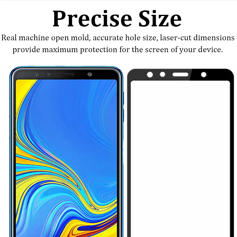Защитное стекло для samsung galaxy a7 2018 armor sansumg galax 7a протектор sumsung glaxy a 7 закаленное |