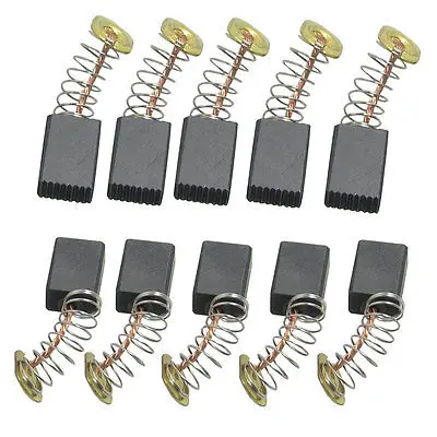 

10 Pcs Spring Type Electric Drill Motor Carbon Brushes 12.5mm x 9mm x 6mm
