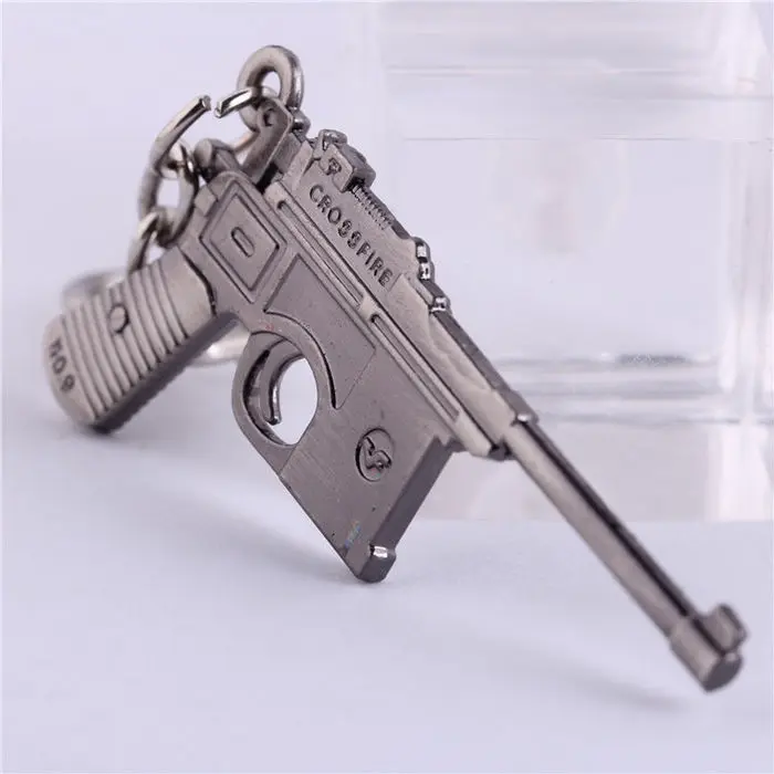 Новинка AK47, брелок с ружьем для мужчин, брелок, Awp винтовка, снайпер, CS GO, Saber, мужской ювелирный брелок, сувениры, подарок - Цвет: 19