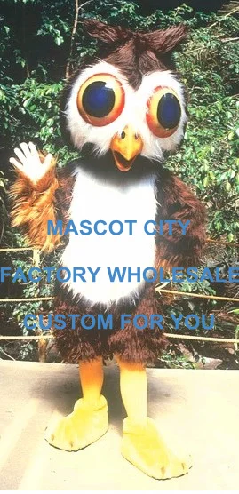 赤ちゃんフクロウ赤ちゃんマスコット衣装大人サイズ漫画のキャラクターカーニバルパーティーcosplyマスコットmascotaフィットスーツキット無料船sw1045 Isuka 가게