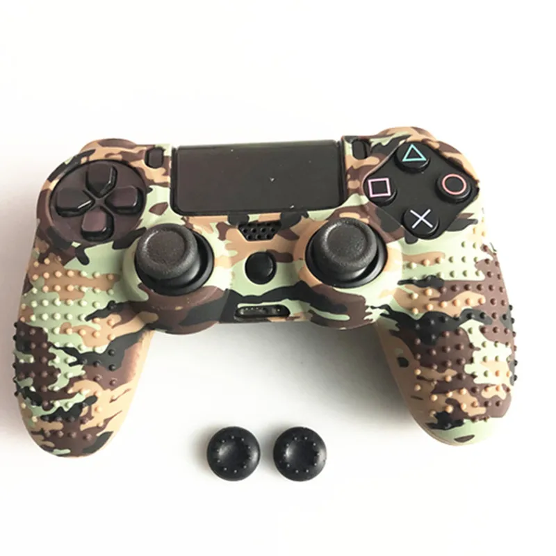 Силиконовый гелевый защитный чехол для контроллера PS4 точки Декаль кожух Playstation 4