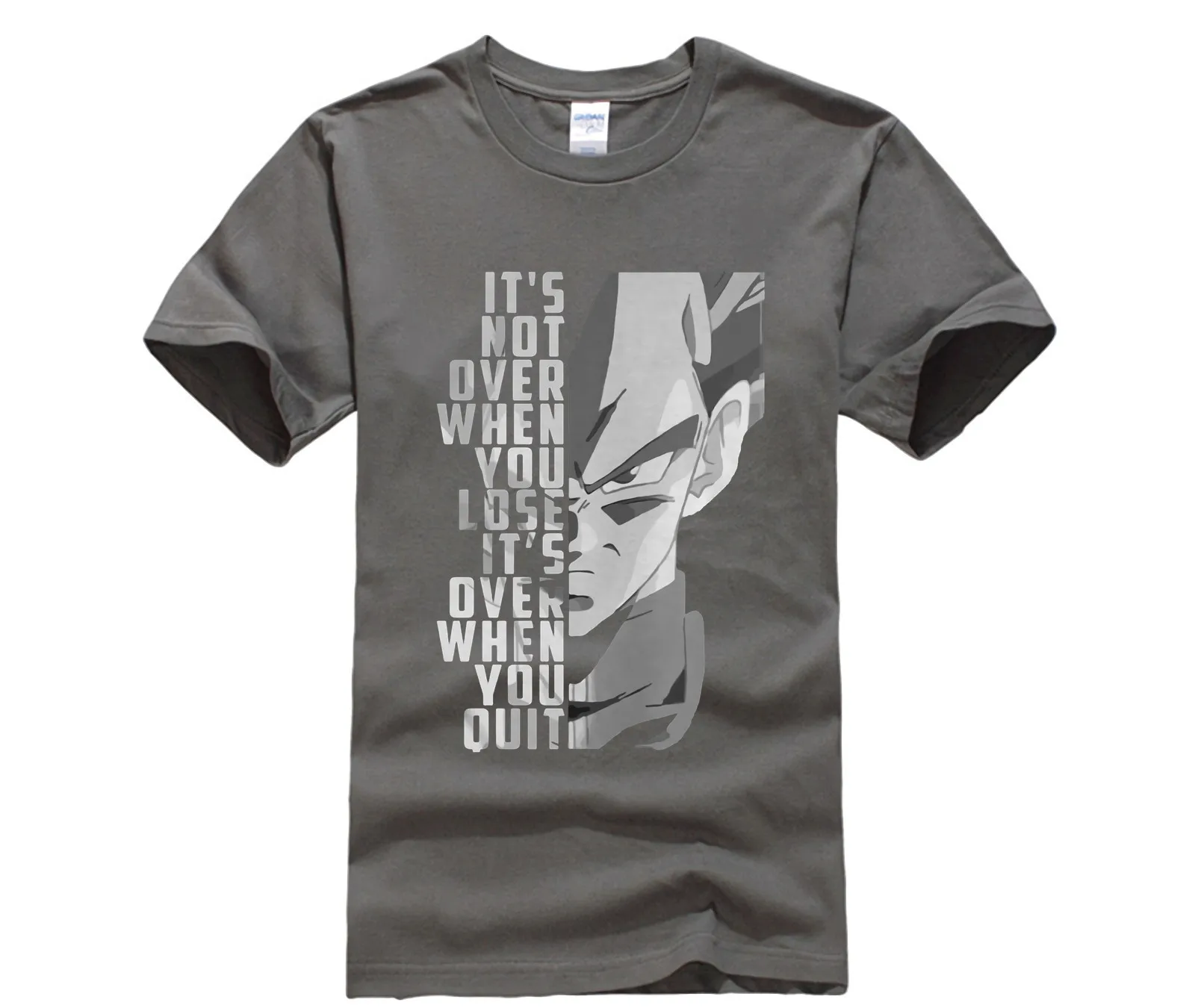 Модные хлопковые 2019 трендовая футболка Вегета это не более чем в тех случаях