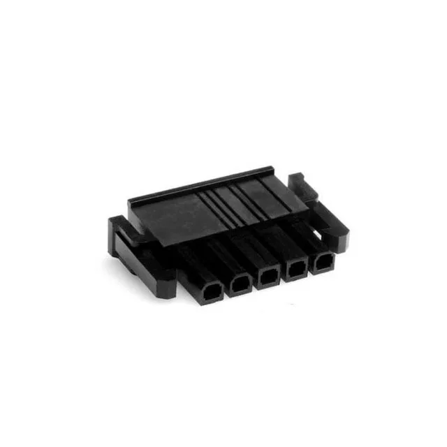 5Pin TypeB 10 шт./лот 5557-R 5557 4,2 мм Черный Автомобильный жгут проводов разъем Мужской 2-24 pin для ПК/компьютера видеокарты PCI-E питания - Цвет: 5Pin TypeB