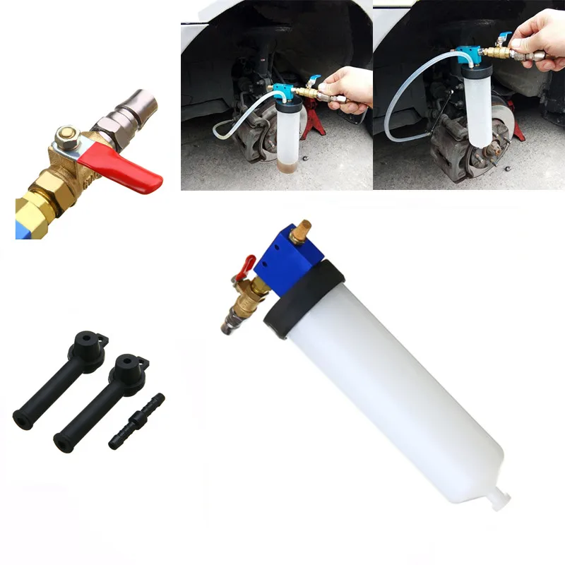 Прочный автомобильный тормозной жидкости масло Bleeder диагностический набор