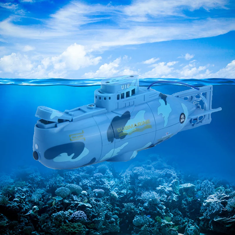 Радиоуправляемая лодка подводная 3CH военный корабль с дистанционным управлением