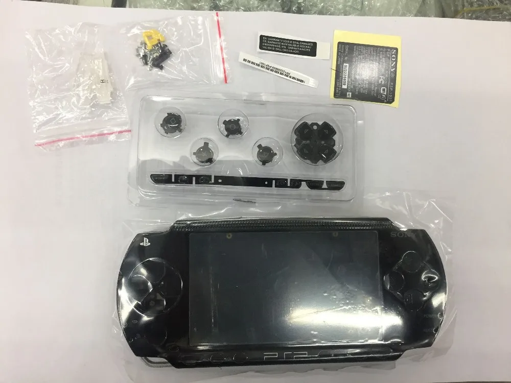 Бесплатная доставка для PSP 1000 полный корпус Оболочка Чехол запасные кнопки