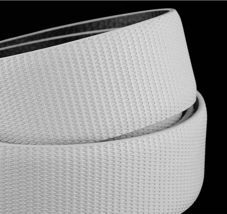 Casual off white letter M men genuine leather belt fashion luxury brand fancy vintage jeans waist belt cintos para hombre marca