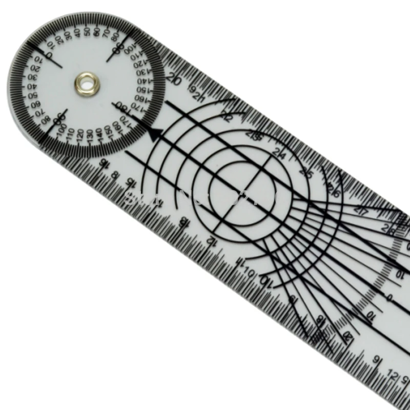 360 градусов измерительный инструмент Шпинели Гониометр транспортиры