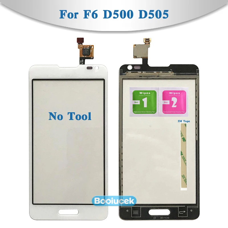 Высокое качество 4 5 &quotдля LG Optimus F6 D500 D505 сенсорный экран дигитайзер Датчик