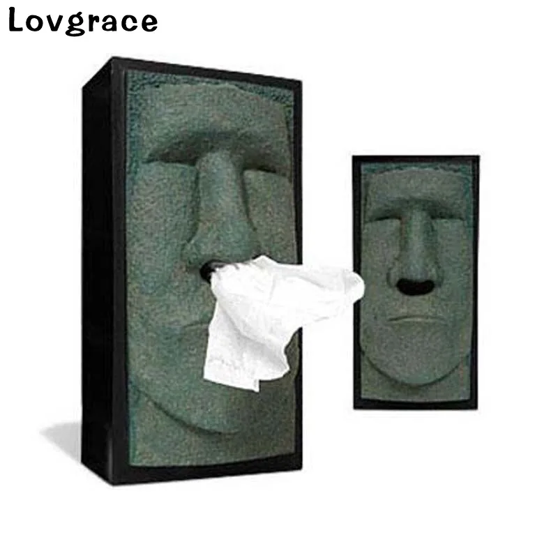 3D полимерные статуи герка Англии коробка для салфеток держатель ванной комнаты