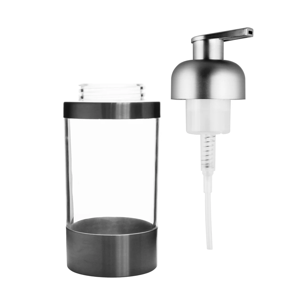 2 шт./лот столешница из нержавеющей стали диспенсер для жидкого мыла (с атласной
