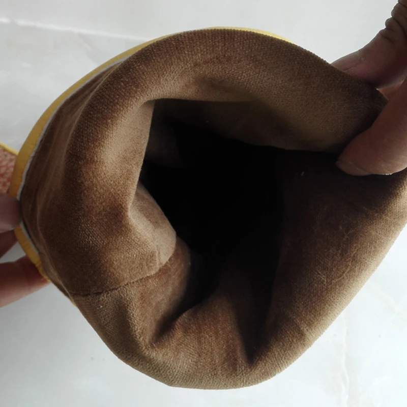 Толстые кожаные перчатки против укусов тактические для тренировки животных