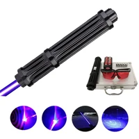high quality lengthen powerful blue laser pointers hunting lazer tactical laser sight torch 10000m focusable flashlight burn