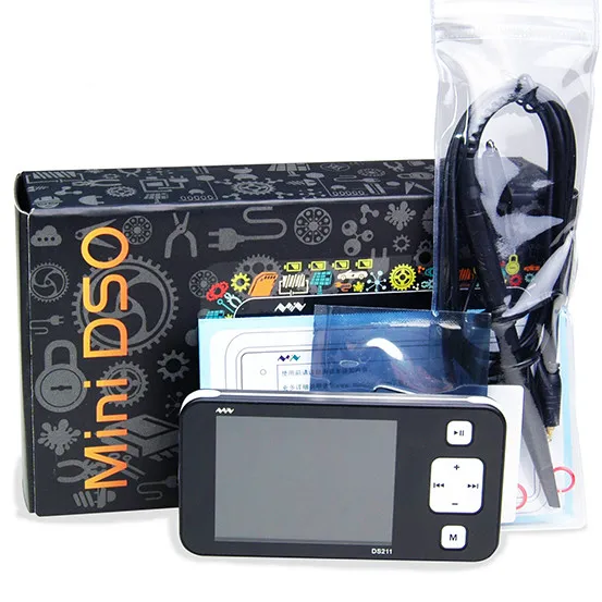 Цифровой осциллограф Mini ARM DSO211 портативный карманный Ручной DS211 с цифровым